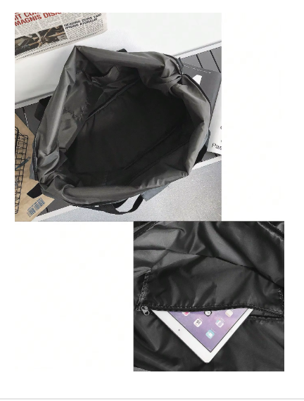 Handheld Travel Bag, Large Capacity Sports and Fitness Bag, Lightweight Storage Luggage Bag, One Shoulder Crossbody Travel Bag
